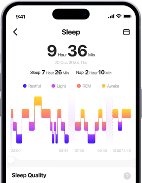 Achieve deep, restful sleep - Smartphone
