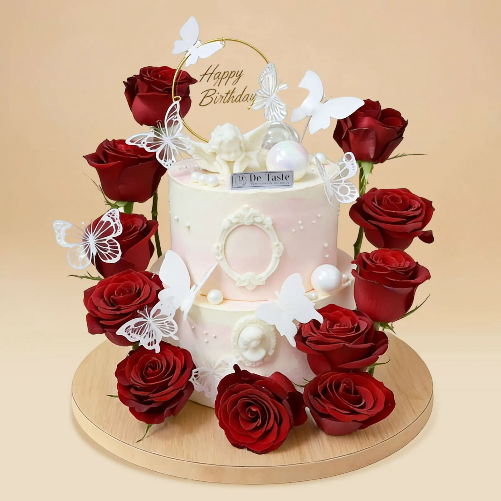 Angelic Red Rose Garden